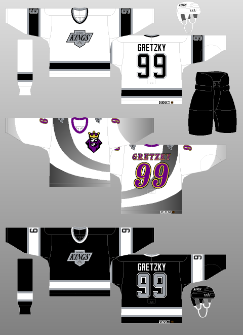 David Barter  Los Angeles Kings: NHL Jersey Re-Design