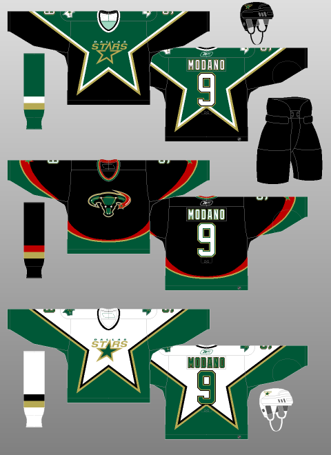 Dallas Stars Redesign, thoughts? Should they bring back the old