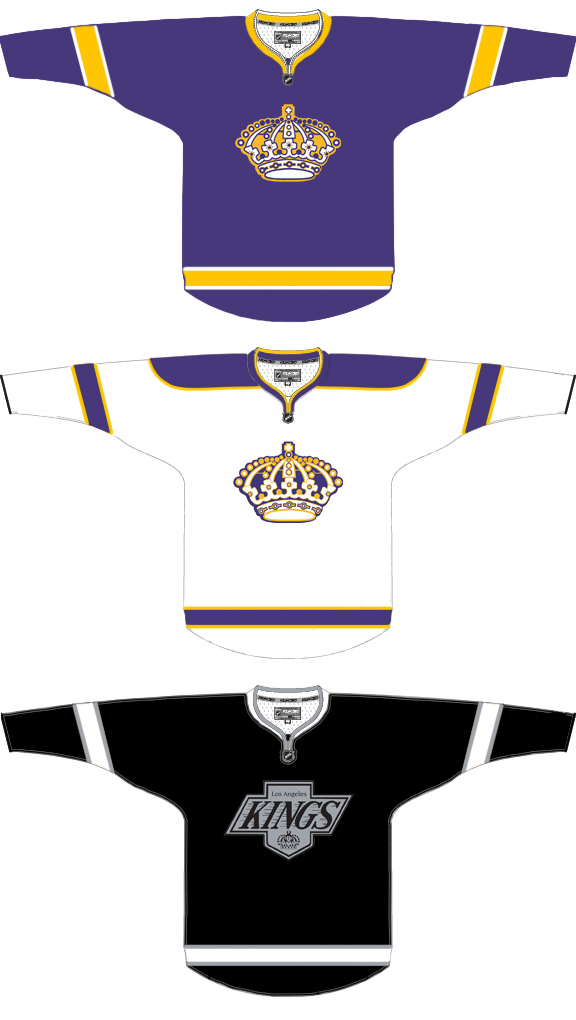 David Barter  Los Angeles Kings: NHL Jersey Re-Design
