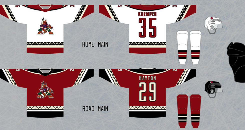 Arizona Coyotes Jersey Concept : r/hockey