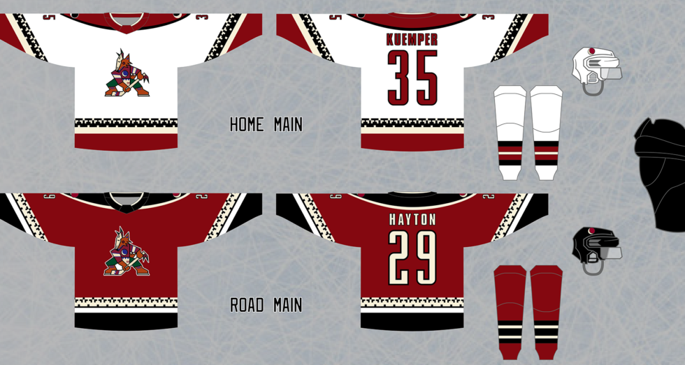 Arizona Coyotes - Concept Jersey Set : r/Coyotes