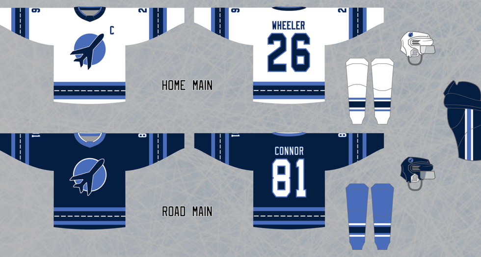 Concept Art: Winnipeg Jets Heritage Classic jersey