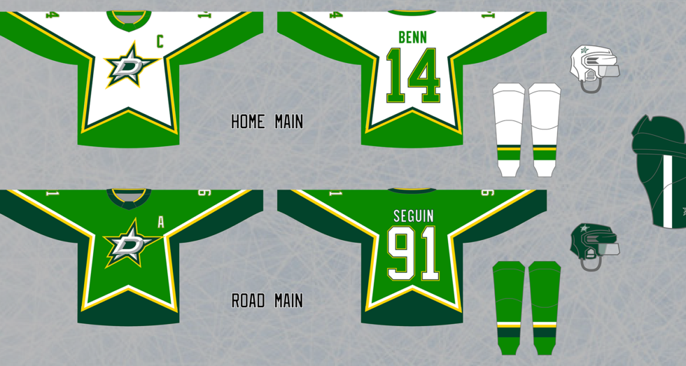 Dallas Stars reveal road to rebrand with loads of concepts
