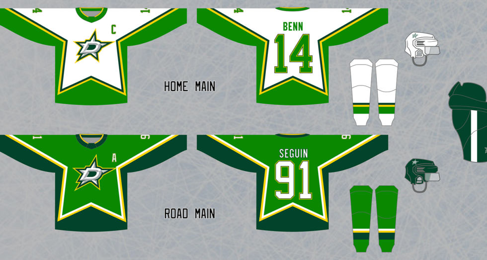 Dallas stars constellation jersey